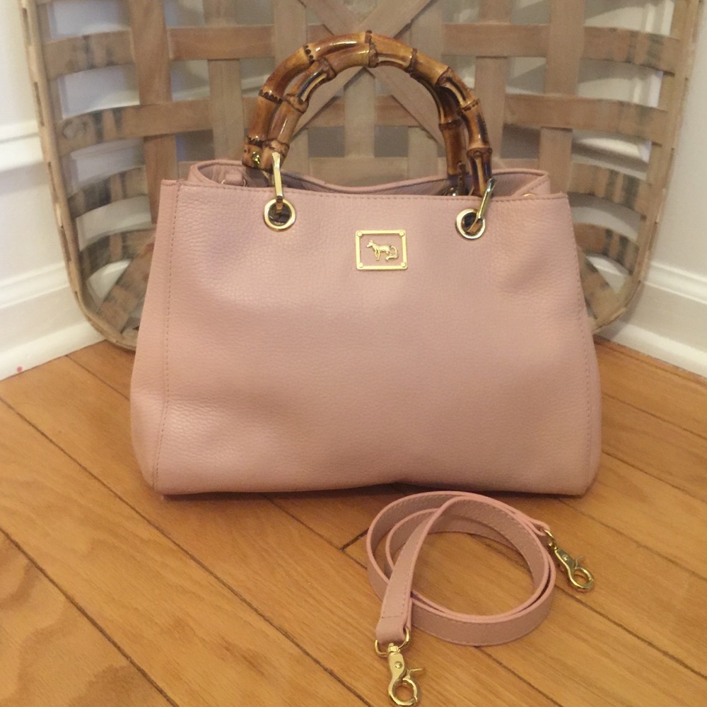 Blush Vegan Leather handbag